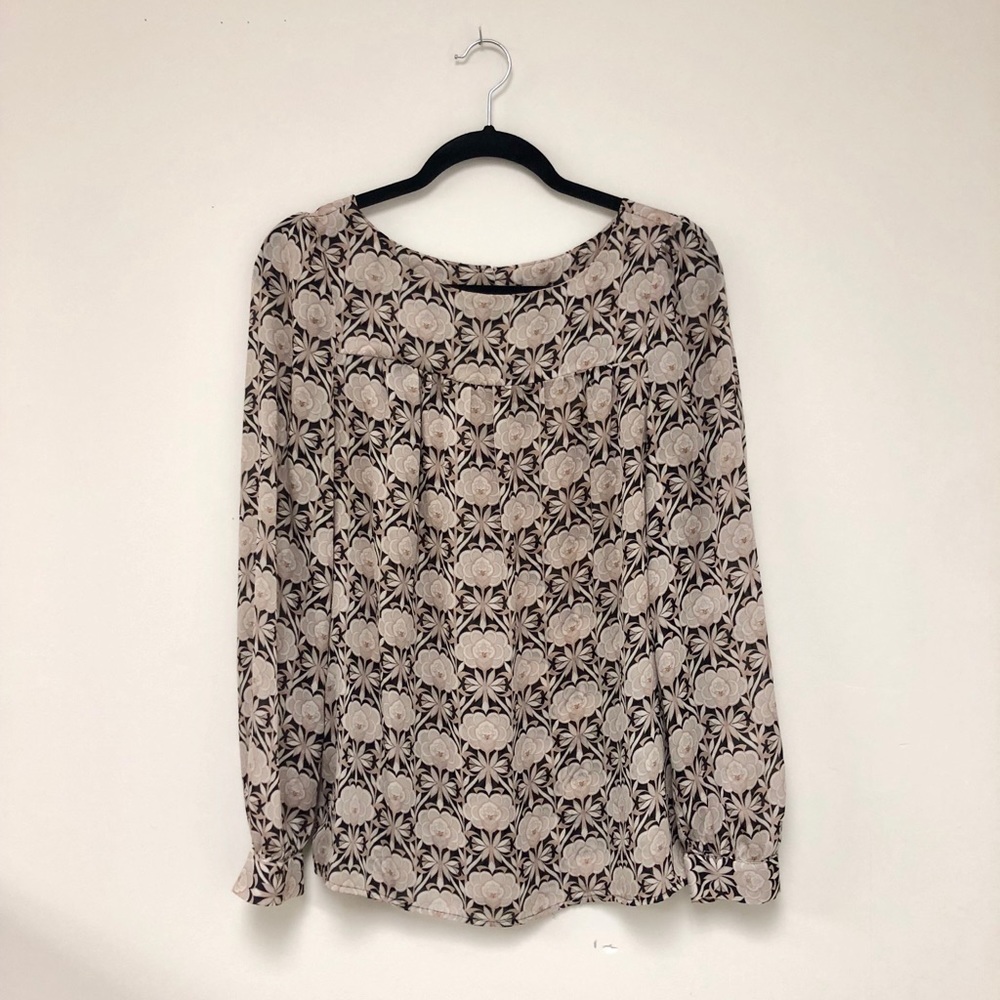 LOFT patterned blouse